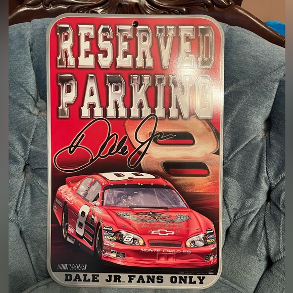 Nascar Dale Earnhardt Jr #8 Plastic Parking Sign - Picture 1 of 2